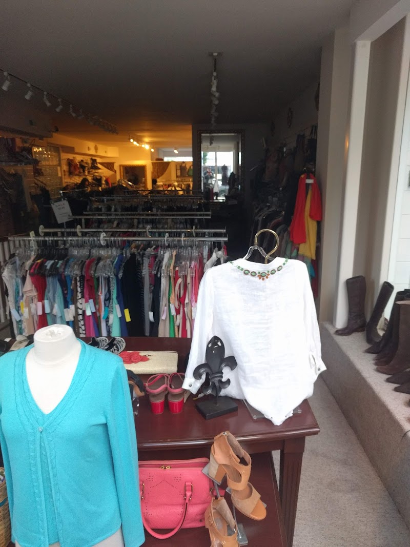 Curated racks, colorful finds