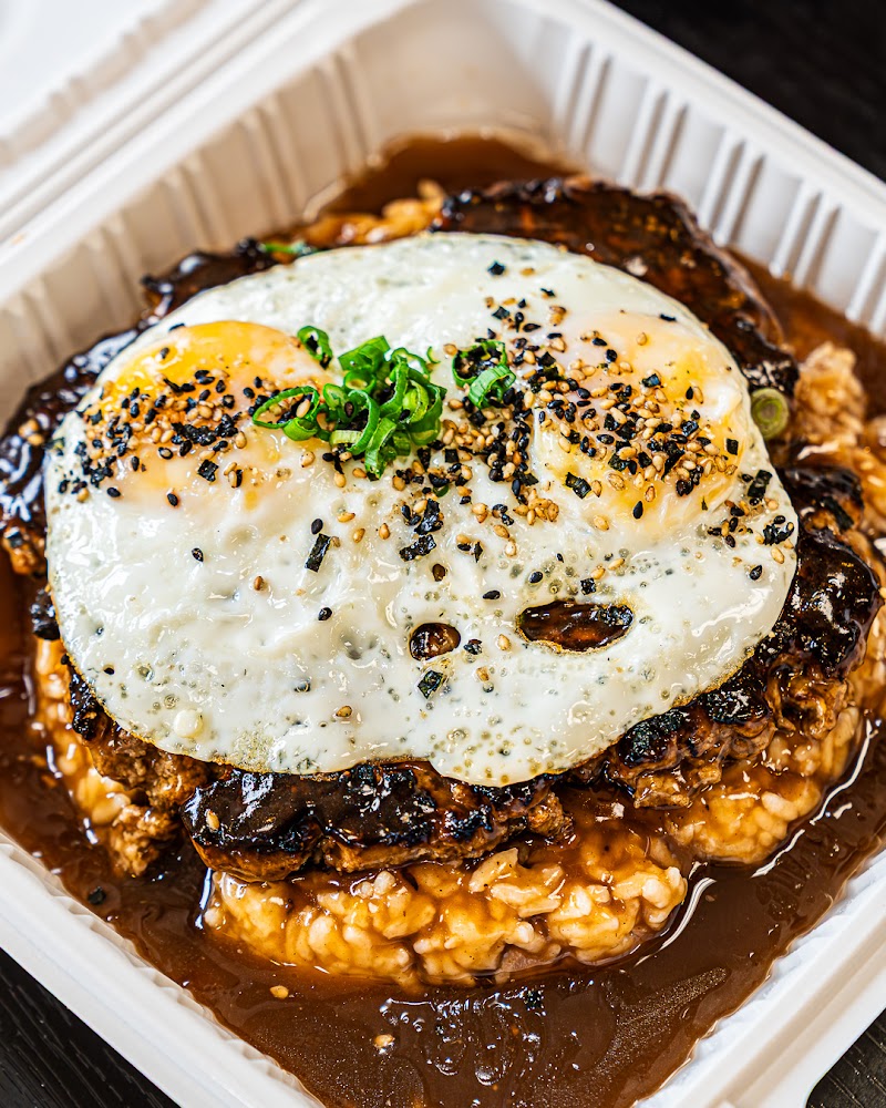 Loco moco close-up