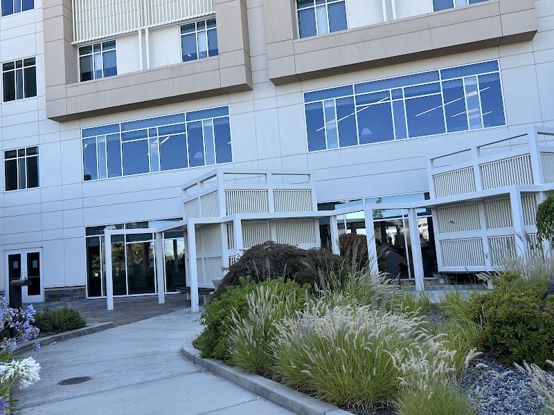 Welcoming main entrance gardens