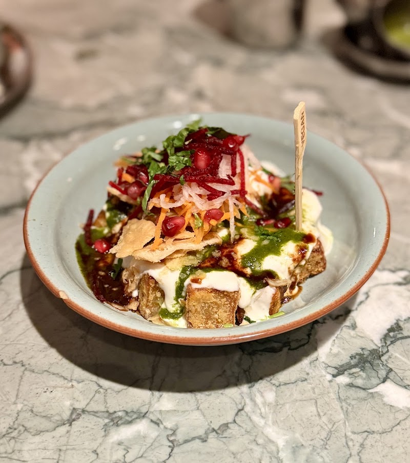 Vibrant chaat, layered flavours