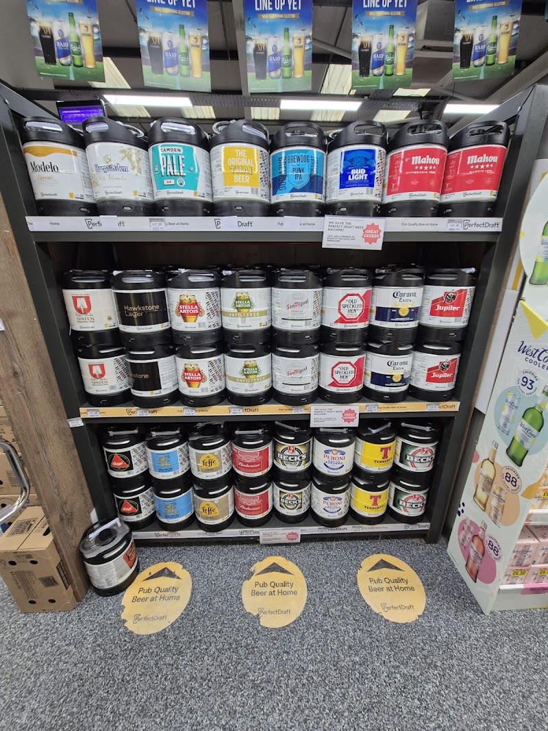 Draft beer kegs galore