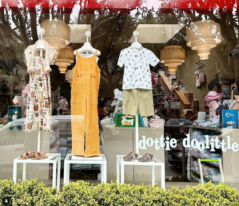Seasonal kids looks displayed