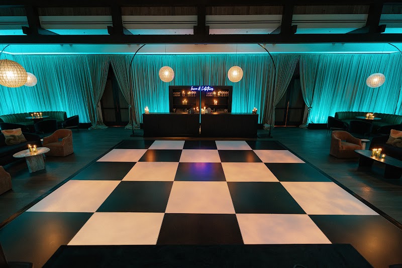Dance floor ready for celebration