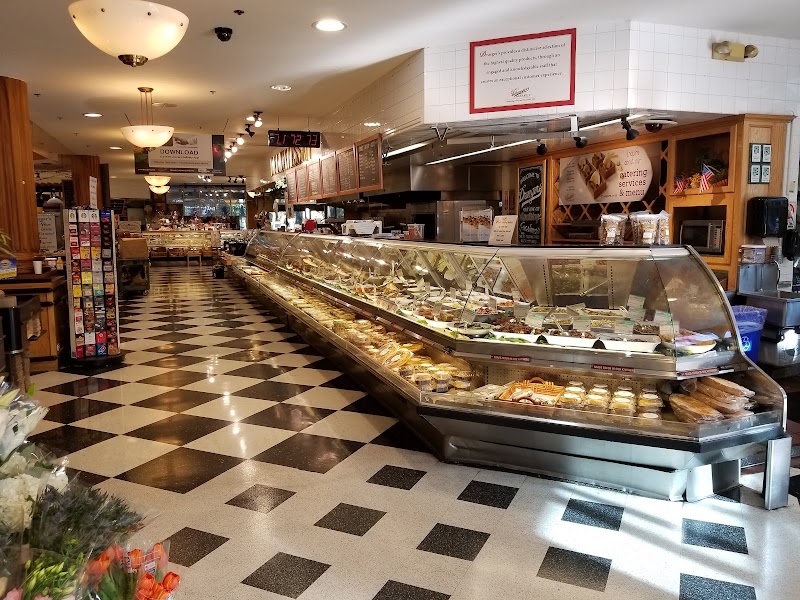 Deli counter, abundant selections