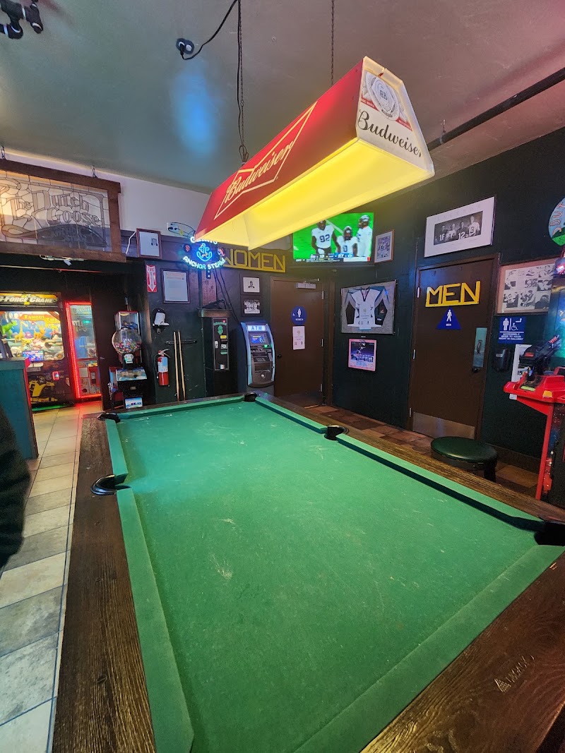 Pool table and arcade games