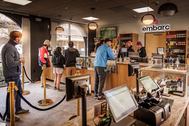 Friendly staff serving customers