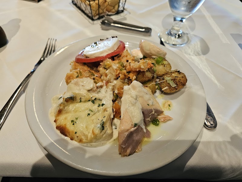 Generous salad bar plate