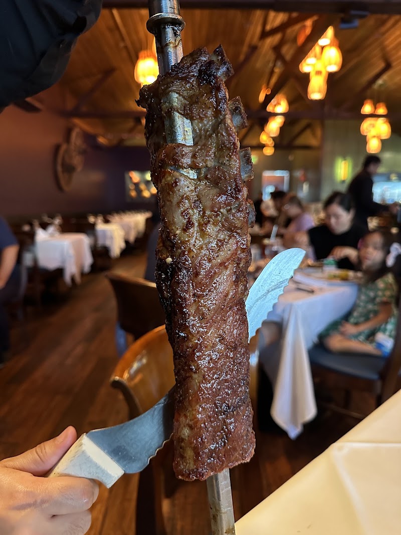 Churrasco skewer, carved tableside