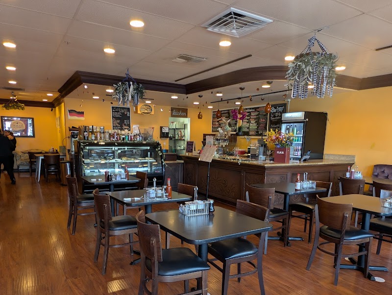 Warm, welcoming dining room