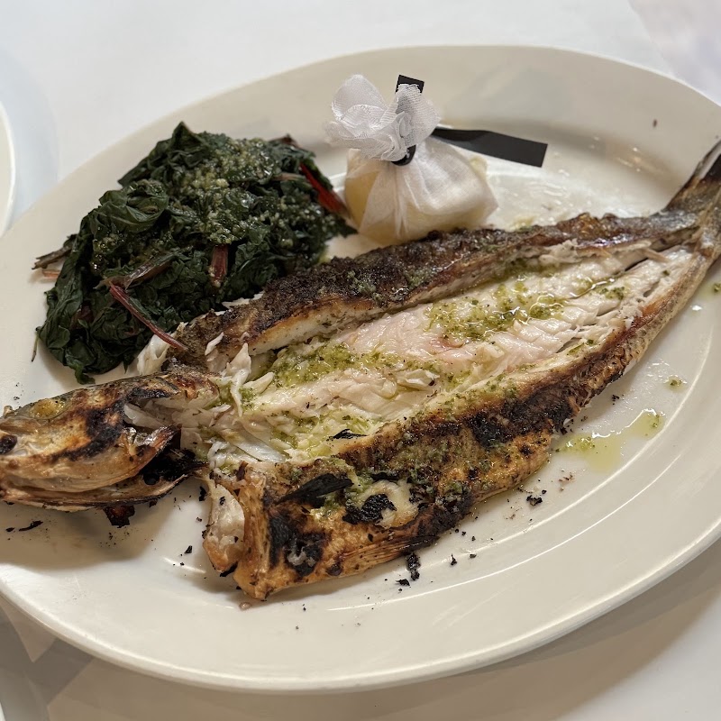 Whole grilled fish, simply done