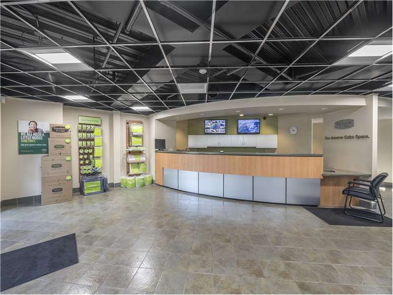 Spacious customer service area
