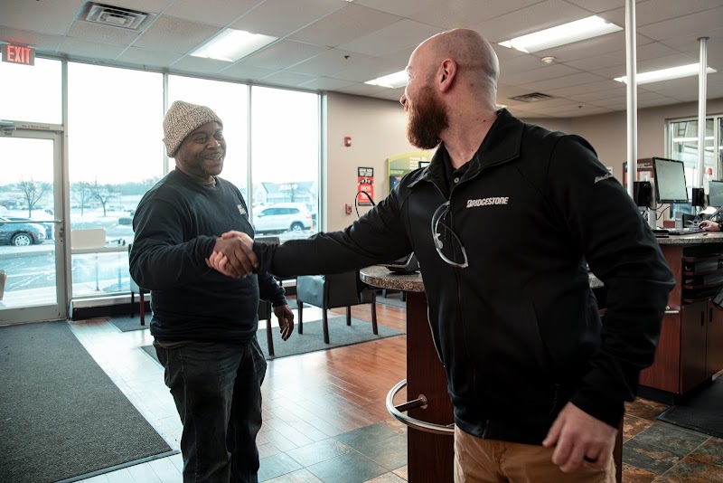 Warm welcome at the counter