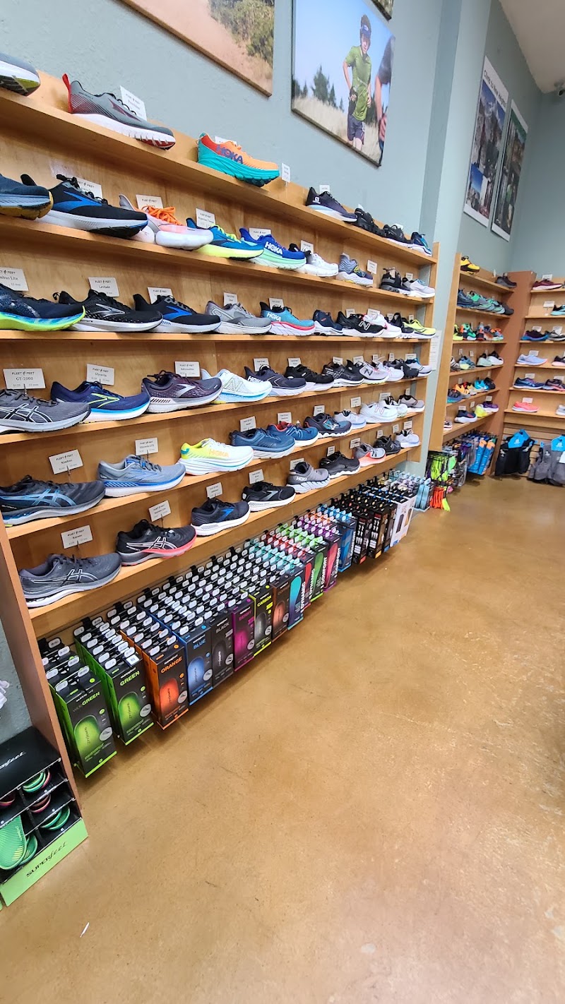 Wall-to-wall running shoe selection