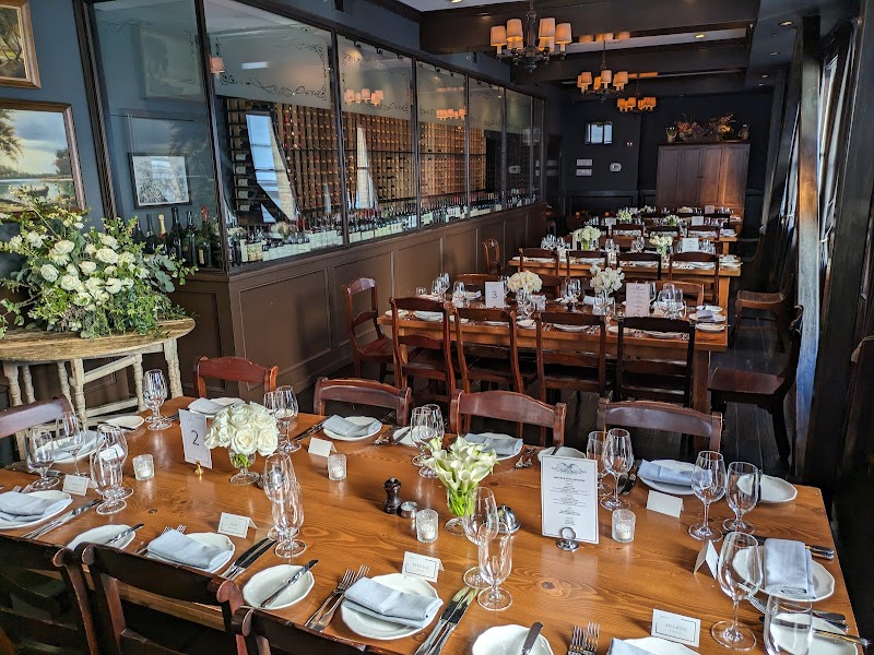 Elegant event floral setup