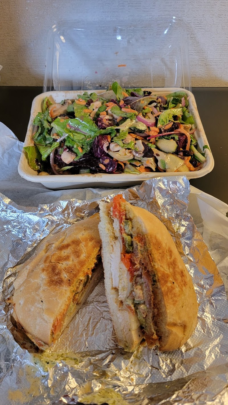 Sandwich and salad combo