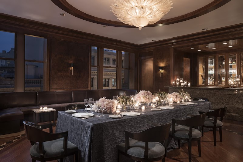 Intimate private dining room