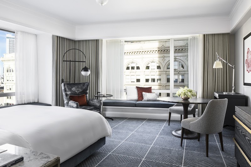 Spacious room, city views