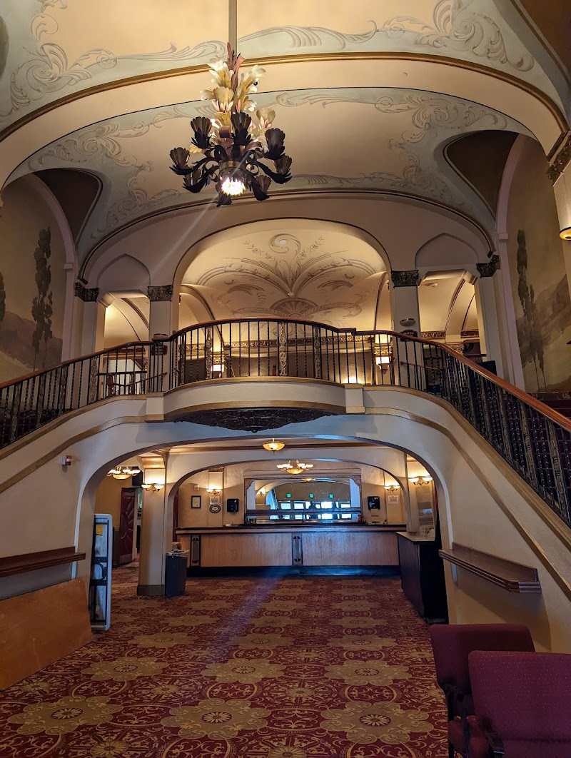 Ornate lobby grand staircase