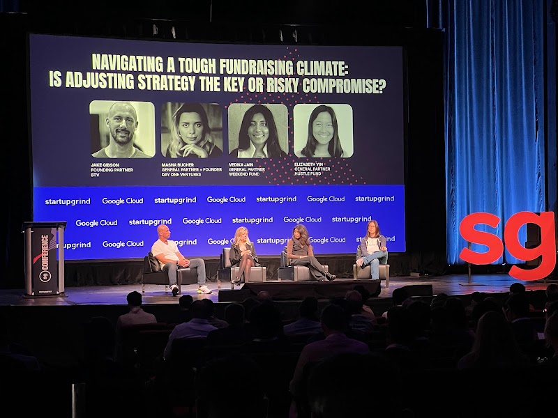 Panel discussion on stage