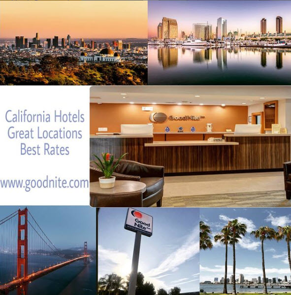Across California, great locations