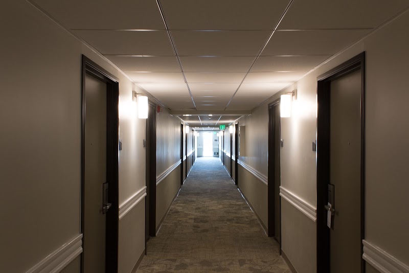 Calm, well-lit corridor