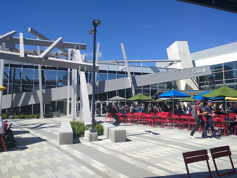 Open-air courtyard gathering space