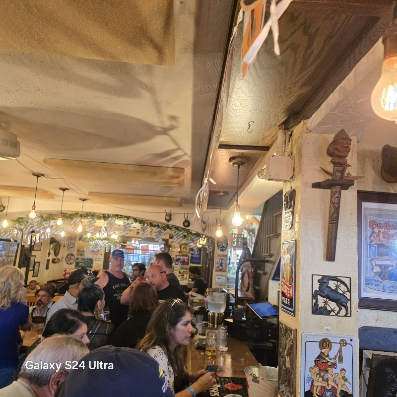 Lively indoor beer hall