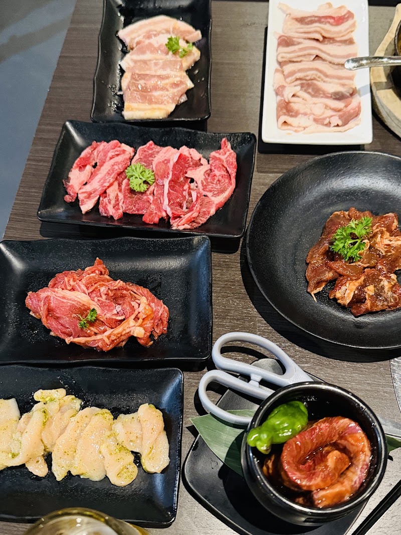 Plentiful meat variety spread