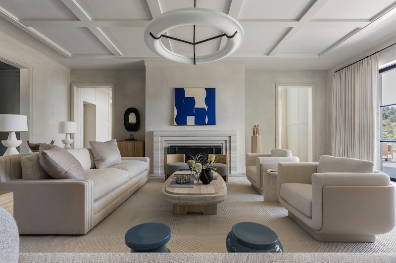 Serene formal living room