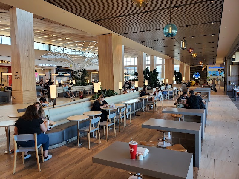 Inviting modern food court