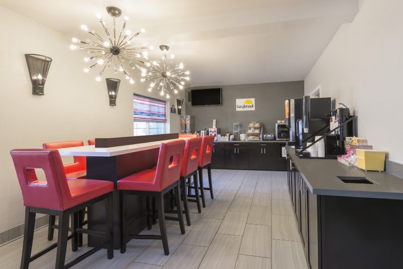 Bright breakfast dining area