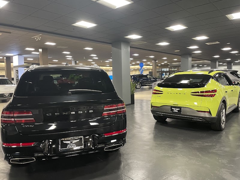Genesis models on display