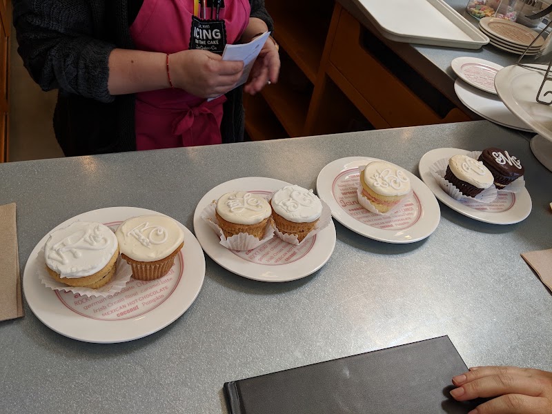 Fresh cupcake tasting lineup