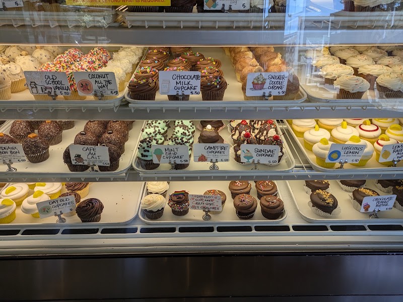 Fresh daily cupcake selection