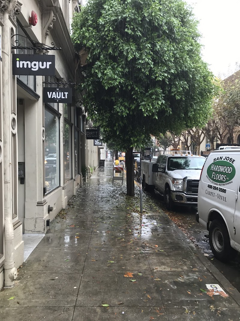 Imgur HQ rainy street view