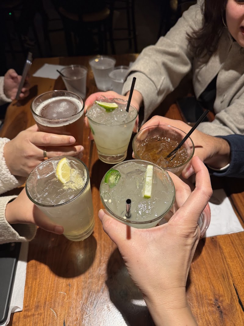 Cheers with good drinks