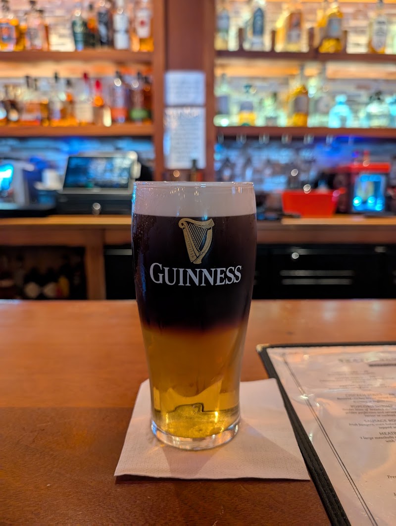Pint poured, bar ready