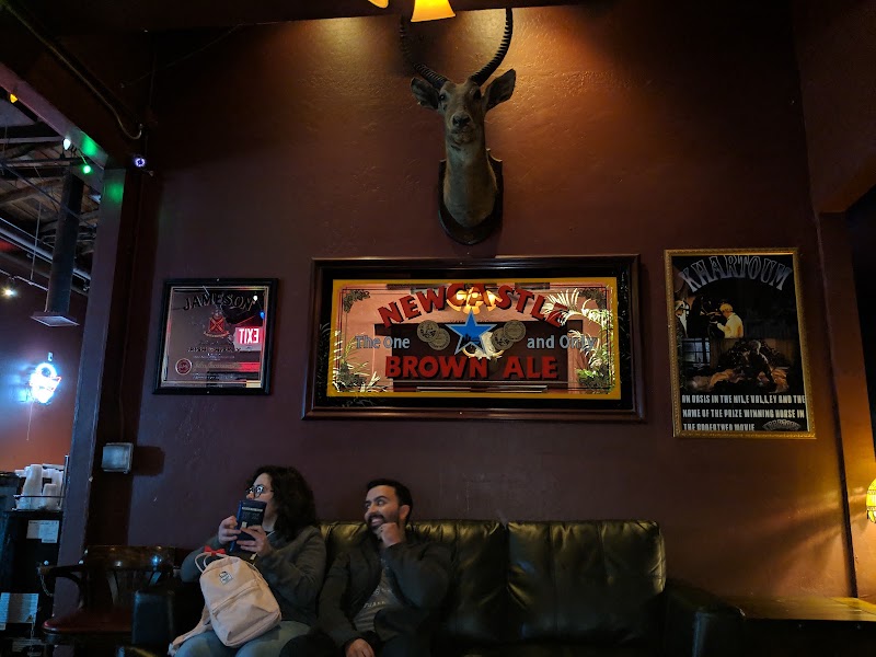 Taxidermy, vintage bar décor