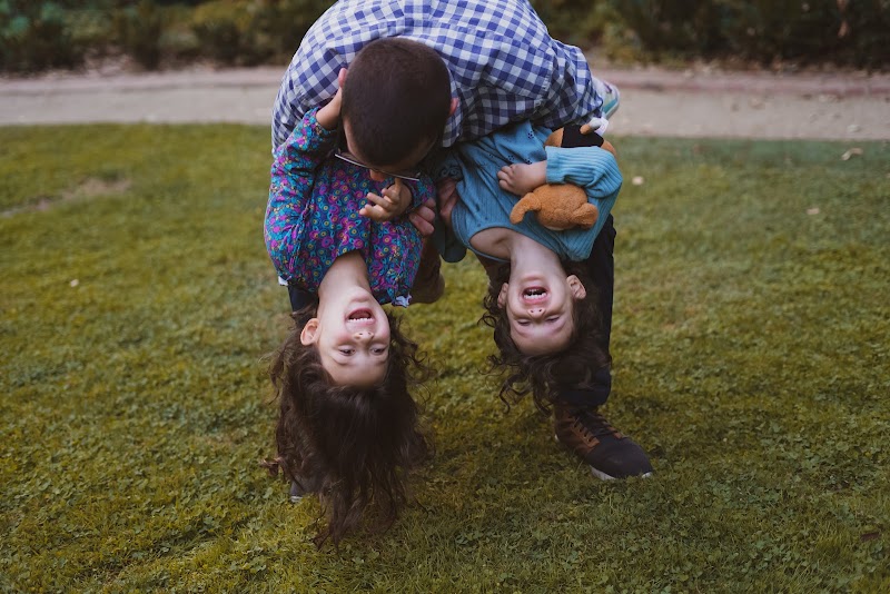 Pure joy, upside down