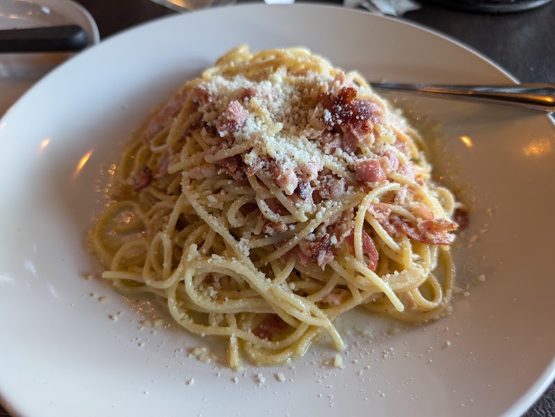 Classic carbonara, perfectly prepared