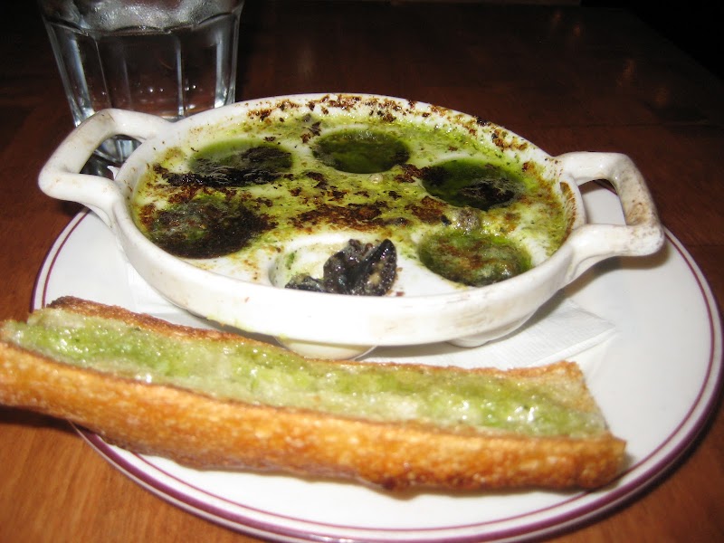 Classic escargot, herb butter