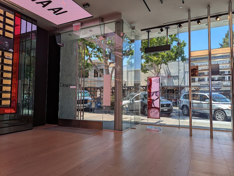 Bright open store entrance