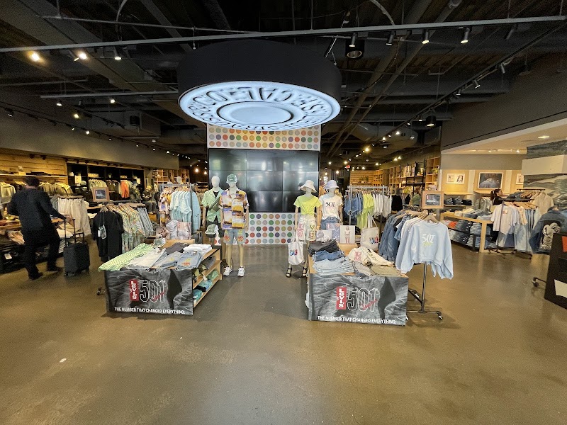501 collection floor display