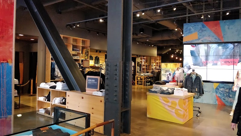 Open industrial store floor