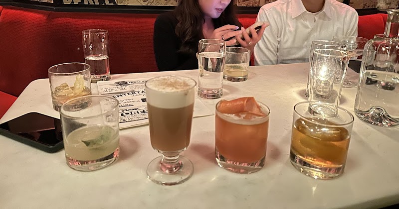 Round of handcrafted cocktails