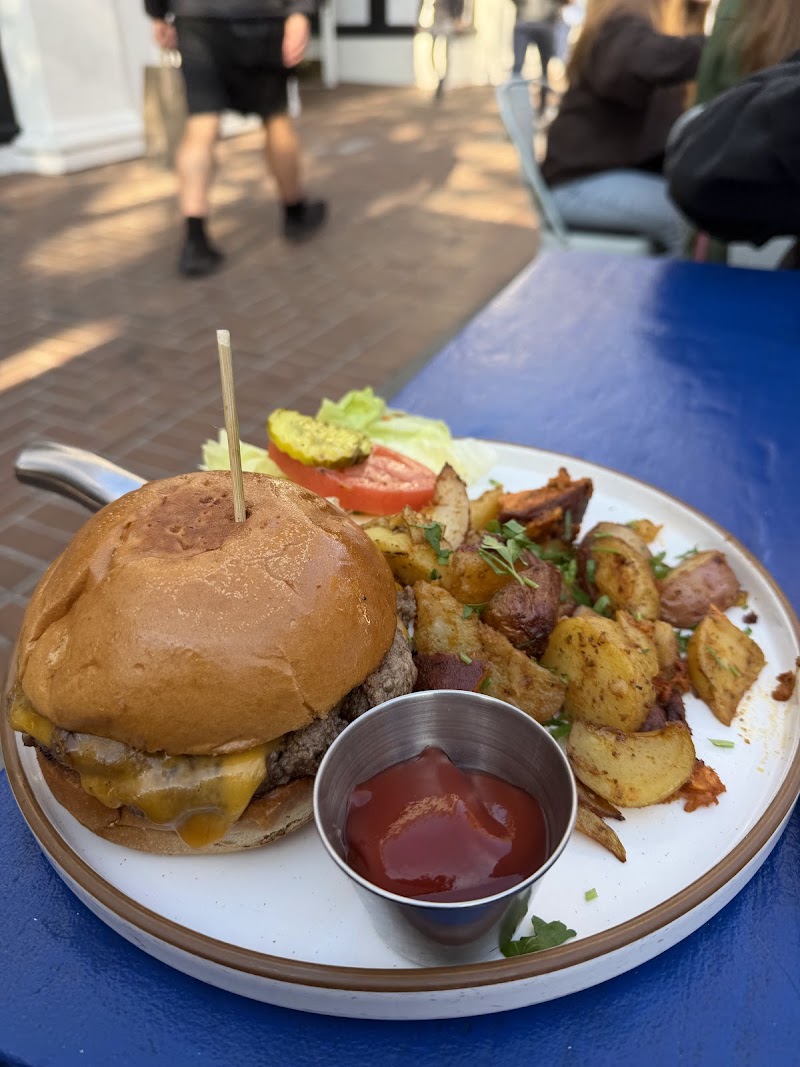 Duck Fat Burger, perfectly plated