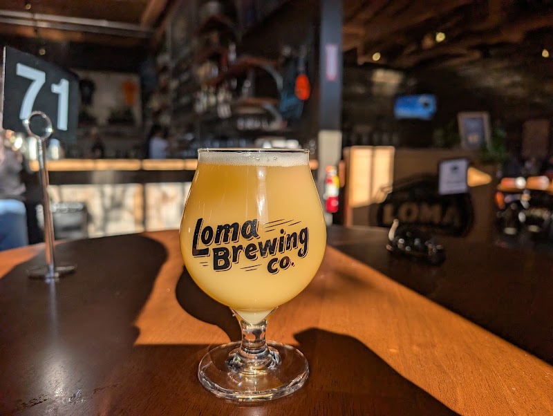 Hazy brew, bar side