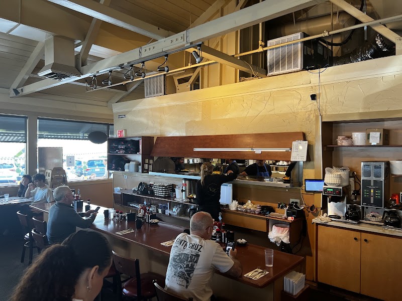 Open kitchen, local diner