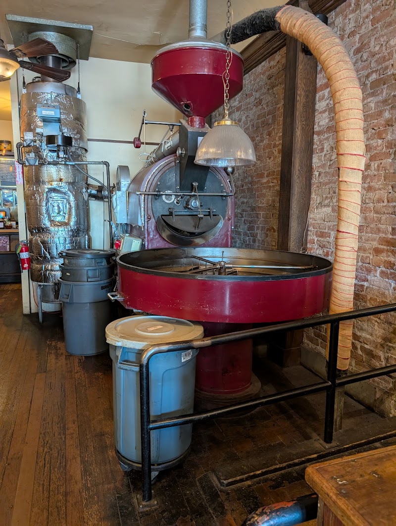 Vintage roaster up close