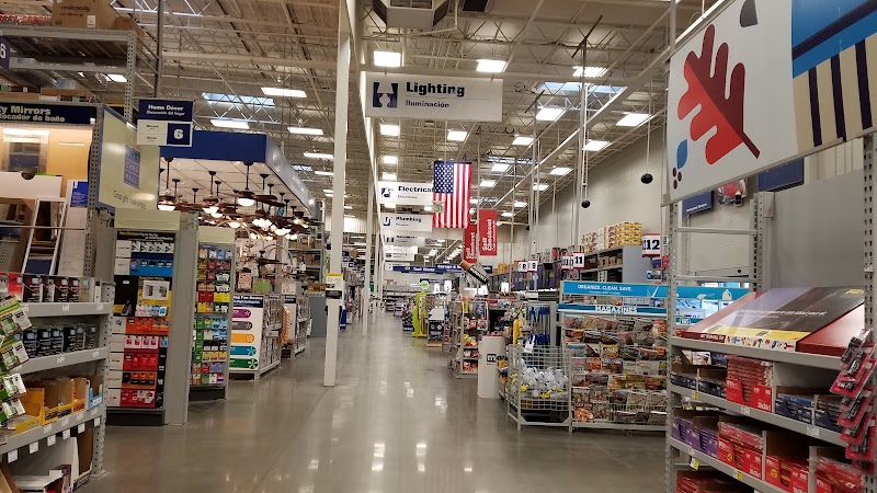 Wide aisles, clear signage